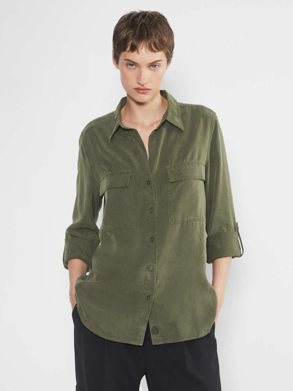 The Group Babaton Utility Shirt size XS